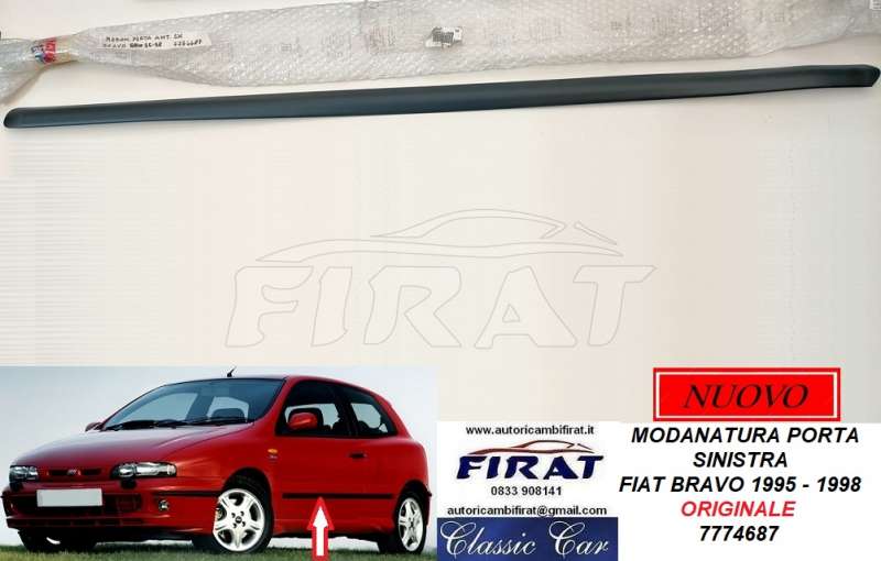 MODANATURA PORTA FIAT BRAVO 95 -> SX (7774687)